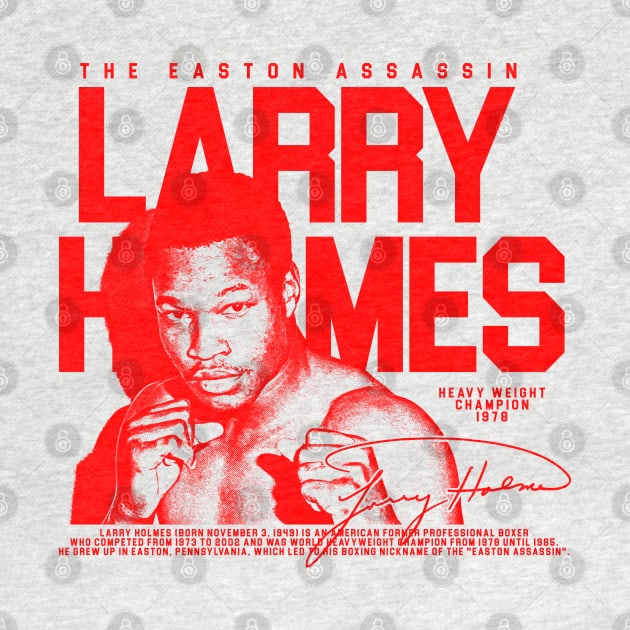 Larry Holmes - Red by Bingung Mikir Nama Design